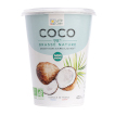 Produits bios sans lactose : dessert coco nature