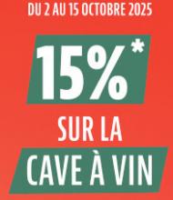 Promotion sur la cave à vins bio - La Vie Claire Albert